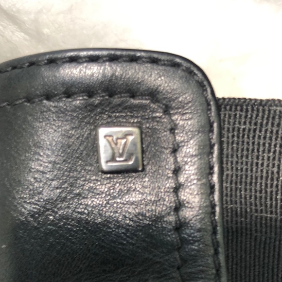 Louis Vuitton Authentic Mens Black Boots Size 6 - Picture 7 of 12